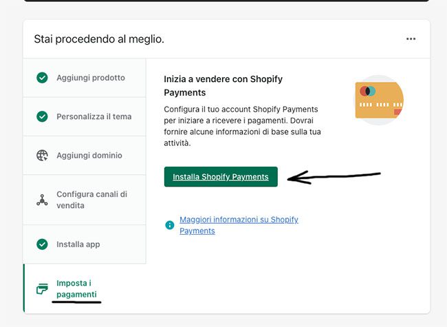 come funziona shopify payments