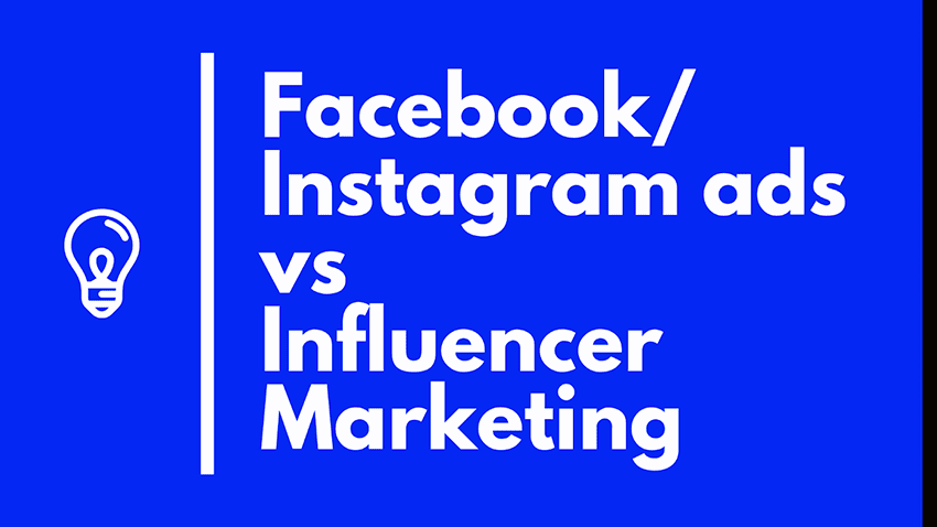 advertising vs influencer marketing